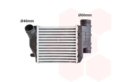 Audi A6 (4F2) 2.7 - 3.0 TDI 2004-2011 Intercooler 205X203X62 4F0145805AF Wisco