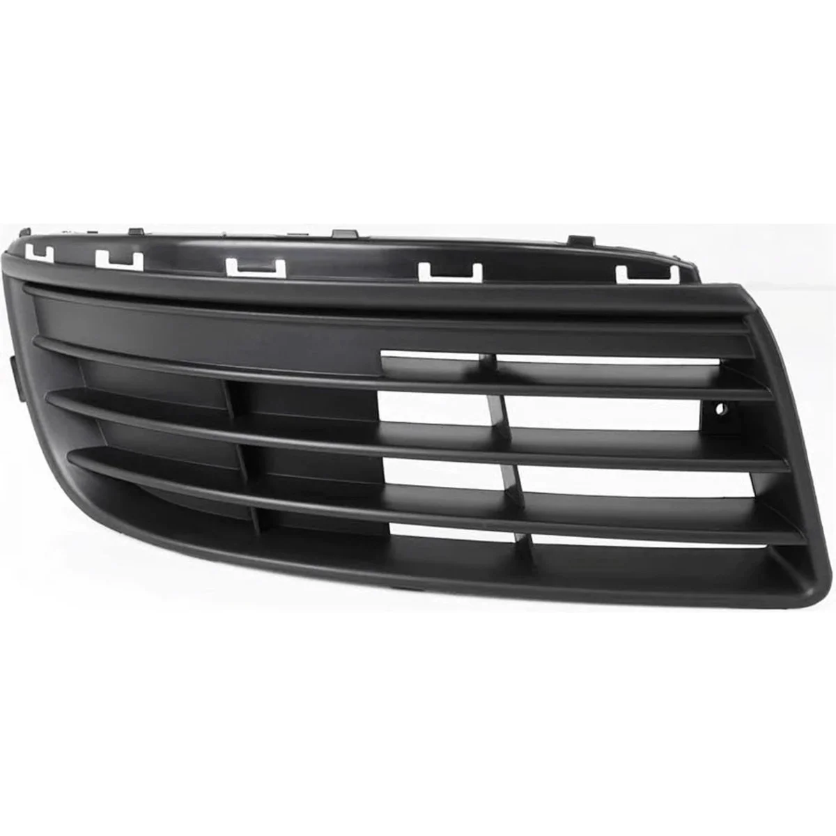 VW Jetta 2005-2010 Bumper Grille Right without Fog Lights without Chrome 1K0853666F9B9 Wisco