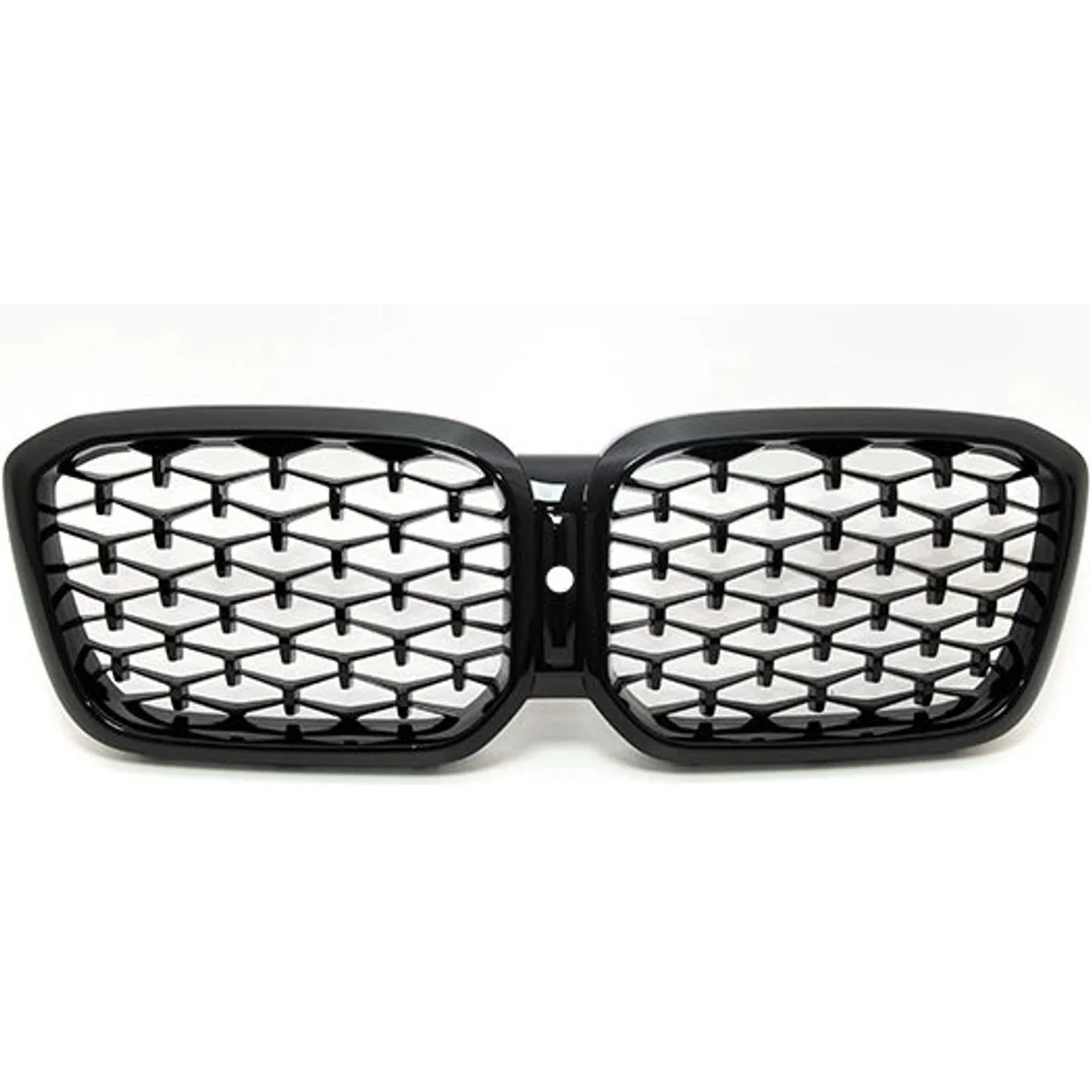 BMW X4:G 02-LCI 2021- Radiator Grille X4 G02 LCI Piano Black With Camera M Mesh 51135A1AC60 Wender