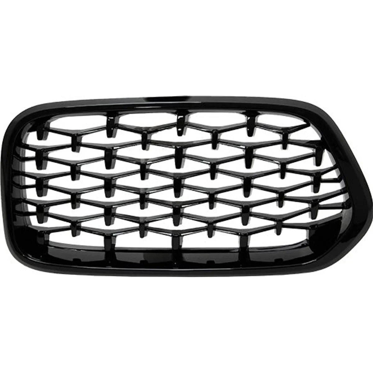 BMW X2:F39 2018- Radiator Grille Left Piano Black 51139465857 Wender