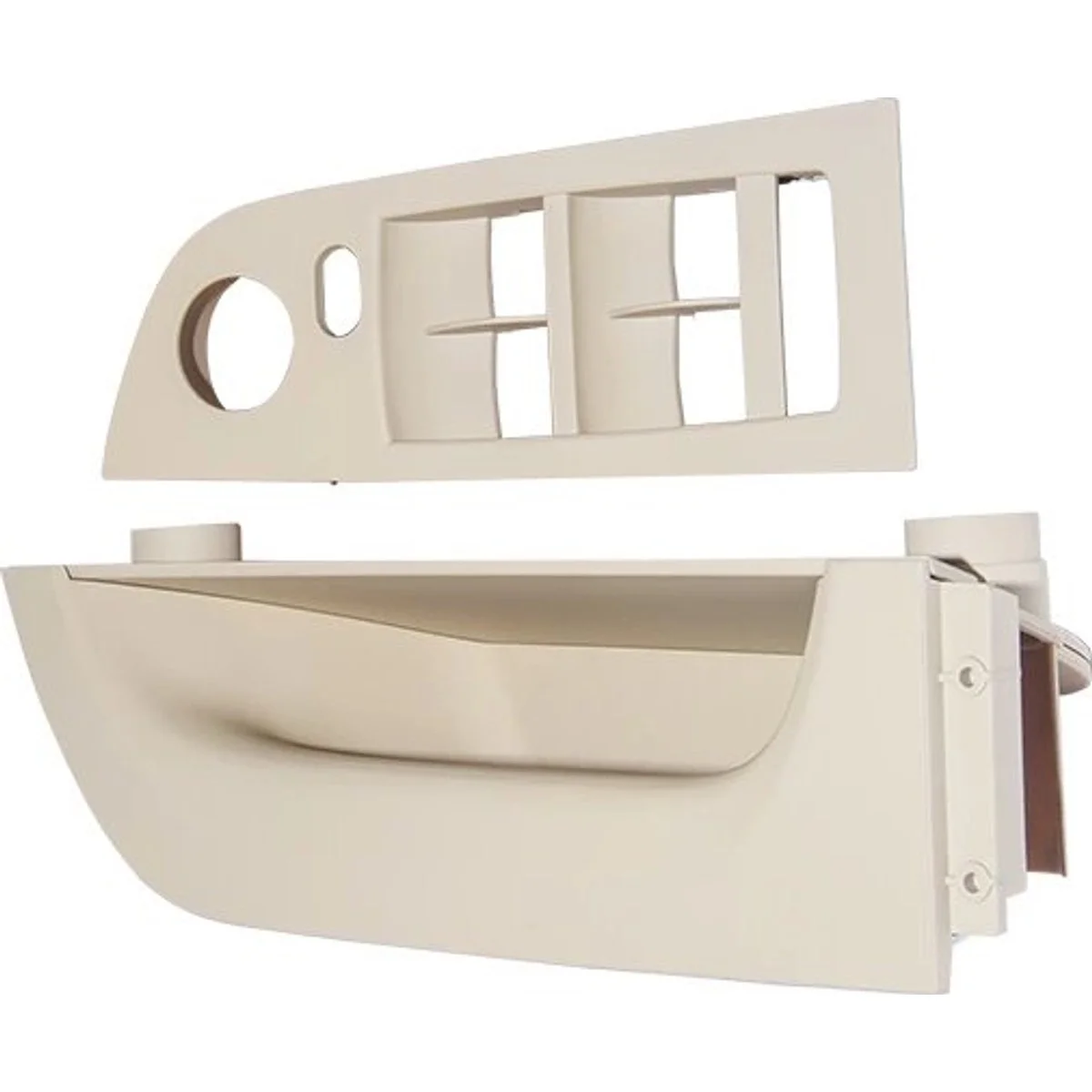 BMW E90 Door Handle Front Left Beige Glass Button Framed 51419146365 Wender