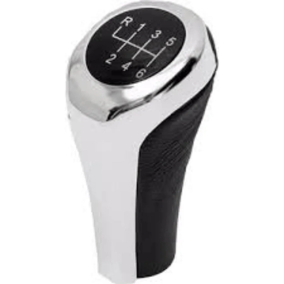 BMW -bmw- Gear Knob 6 Speed Man Transmission Chrome Angular Frame 25117557911 Wender