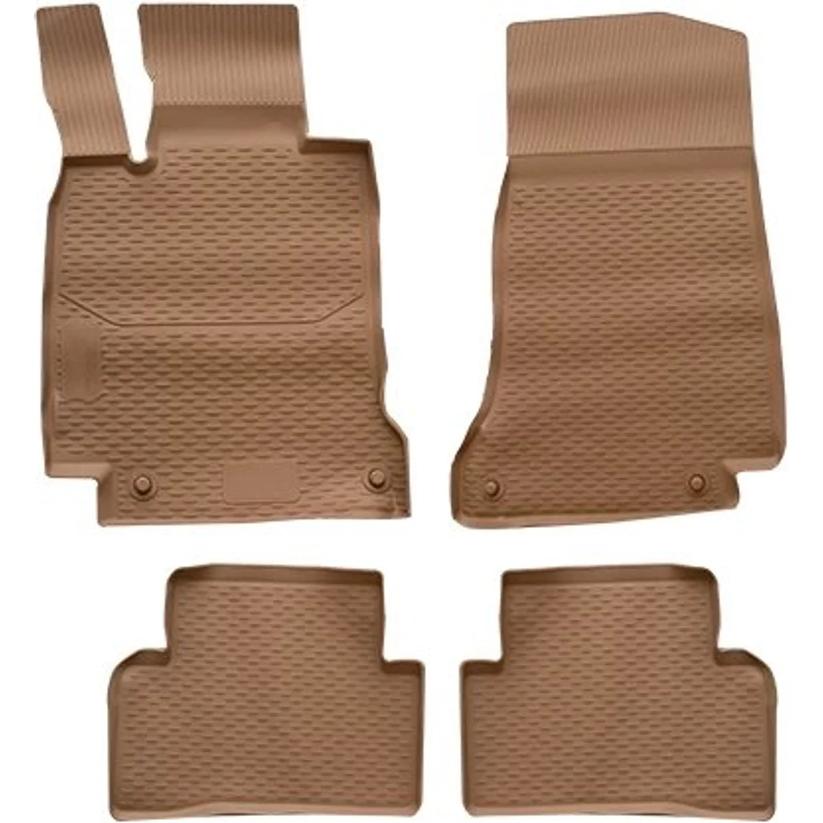 Mercedes W204 Floor Mat Set Beige 2046801001 Wender