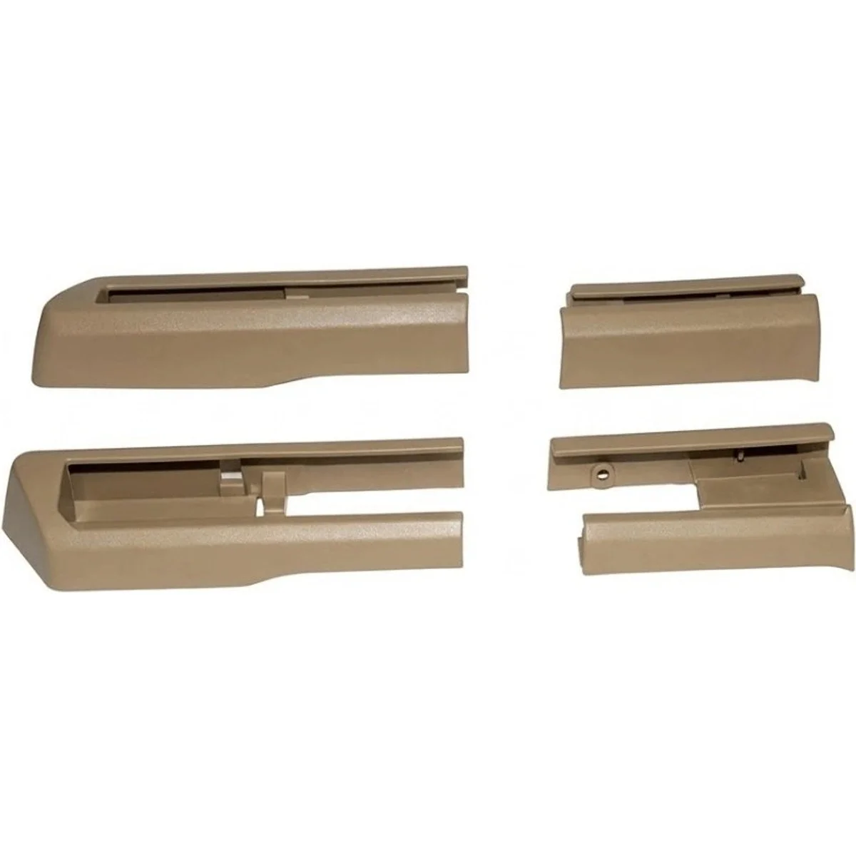 BMW F 10-LCI F 07-LCI F 01-LCI Seat Rail Cover F10 LCI F07 LCI F01 LCI Left Right Beige 52107340356 Wender