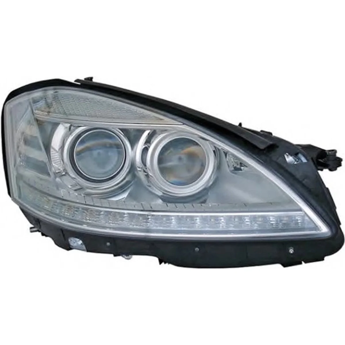 Mercedes W221 2009-2010 Complete Headlight Right AHL Xenon Double Row 4 2 Socket Night Vision Assist A2218201659 Wender