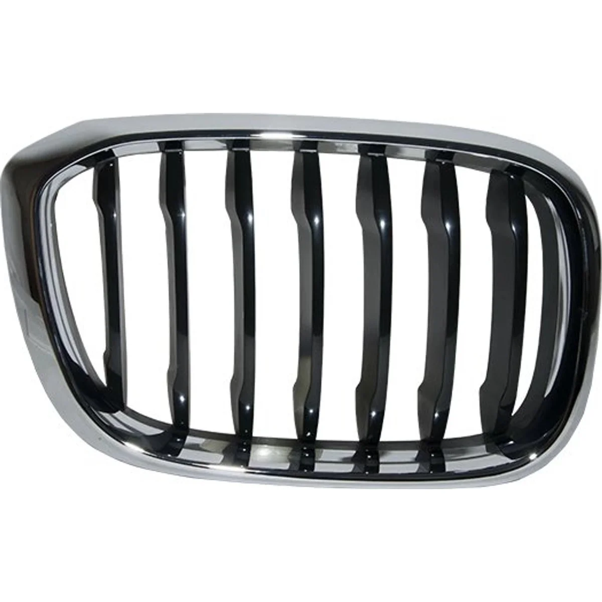 BMW X3:G01 X4:G02 2017-2018 Radiator Grille Right Chrome Black Basis 51137397466 Wender