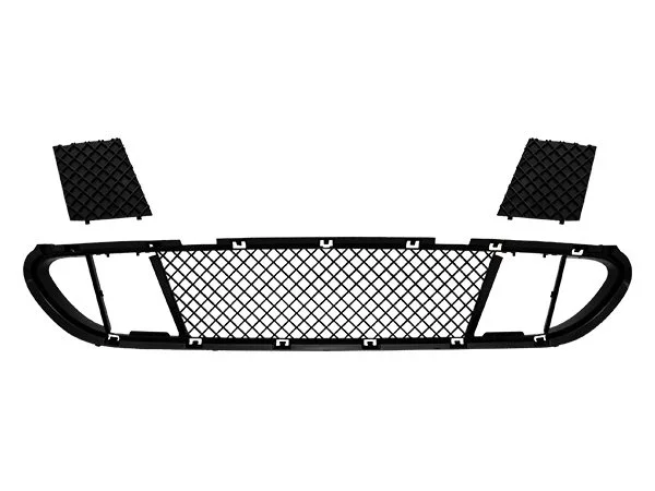 BMW E60+LCI 2002-2009 Bumper Grille Front Centre With Covers M Tech 51117897186 Wender