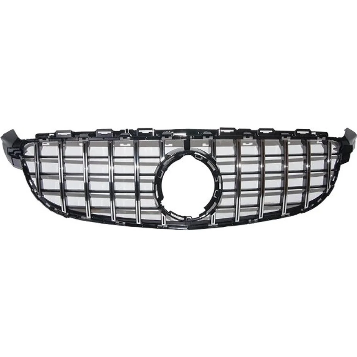 Mercedes W205 2018-2021 Radiator Grille Chrome Black AMG C63S M_ A2053149 Wender