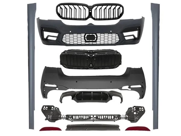 BMW Body Kit Övde Kit With PDC Front Rear With PMA OO Exhaust With Outlet With Running Board With Butterfly Valve With Louvers M5 Style 5