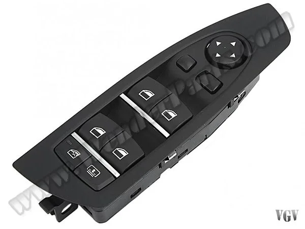 BMW F01+LCI Window Switch Front Left Black Framed Rear Sun Visor Darkening Mirror 61319241915 Wender