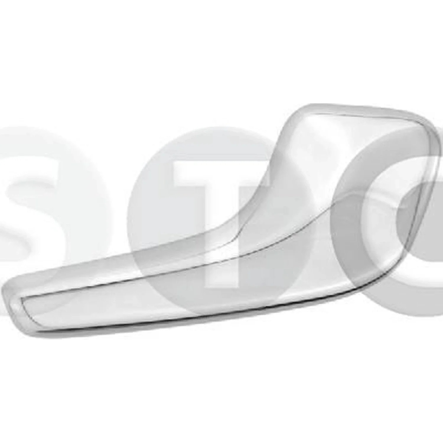 Opel Corsa D 2007- Door Inner Release Handle Right Chrome 13297814 GM