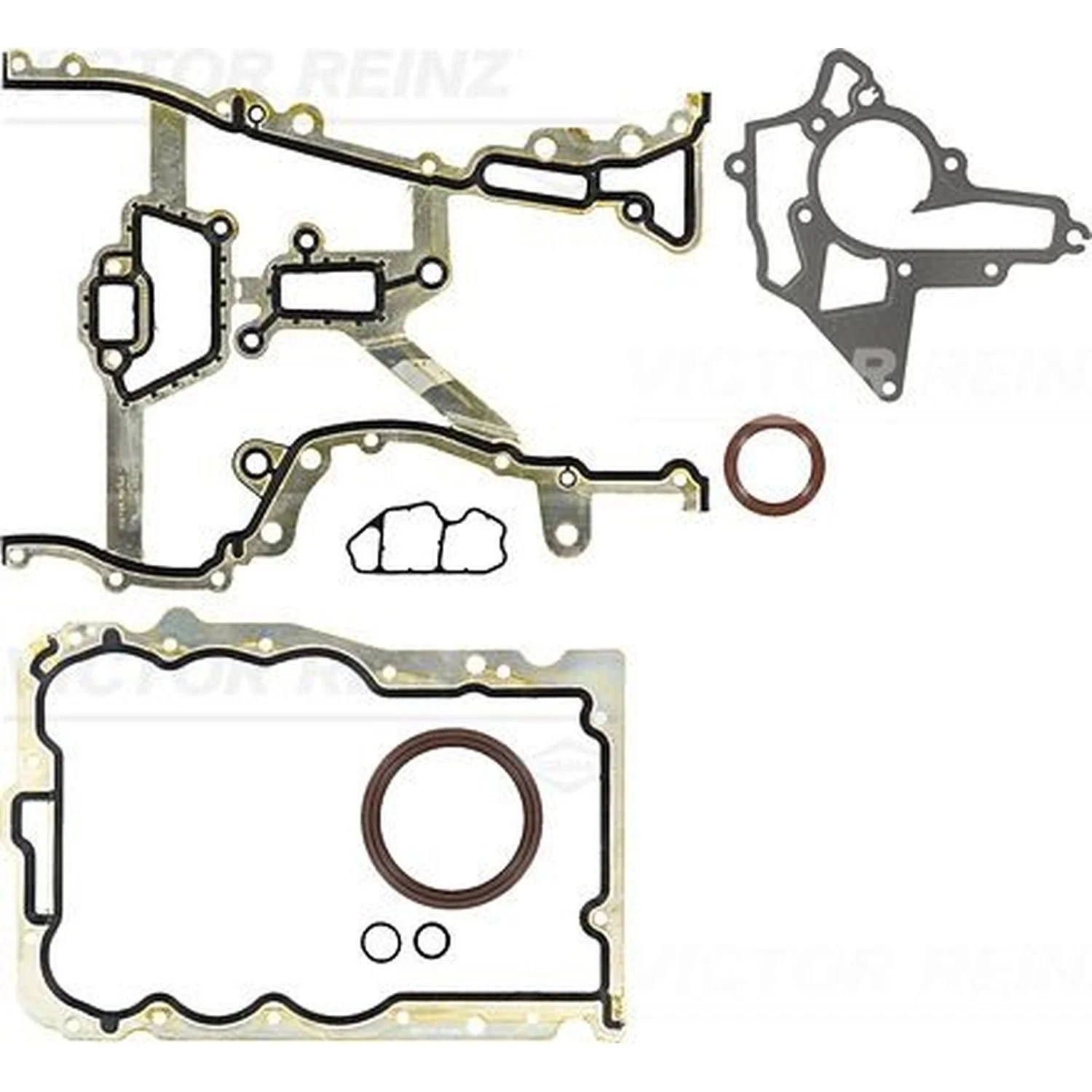 Opel Agila A Corsa D 2000-2015 Lower Gasket Set 93177866 Elring