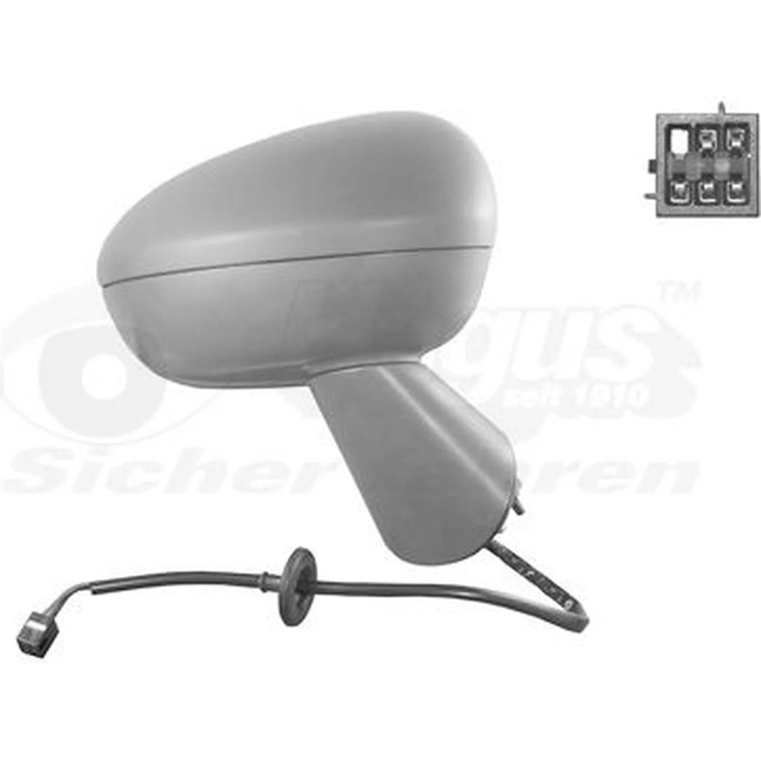 Opel Meriva B 2010- Right Electric Mirror 1428498 SPJ