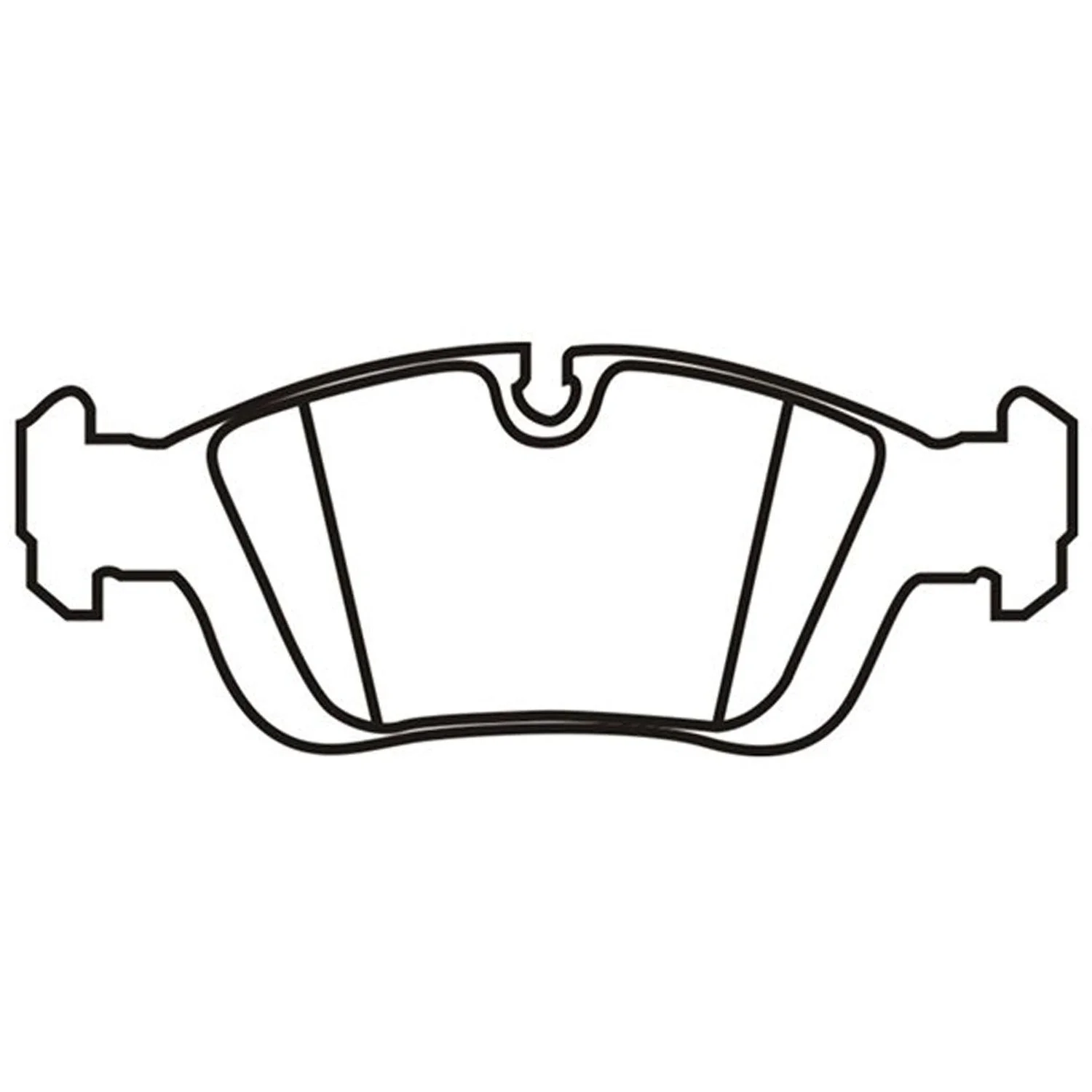 BMW X5 1995-2003 Front Brake Pads 3411 1163 307 Nextpart