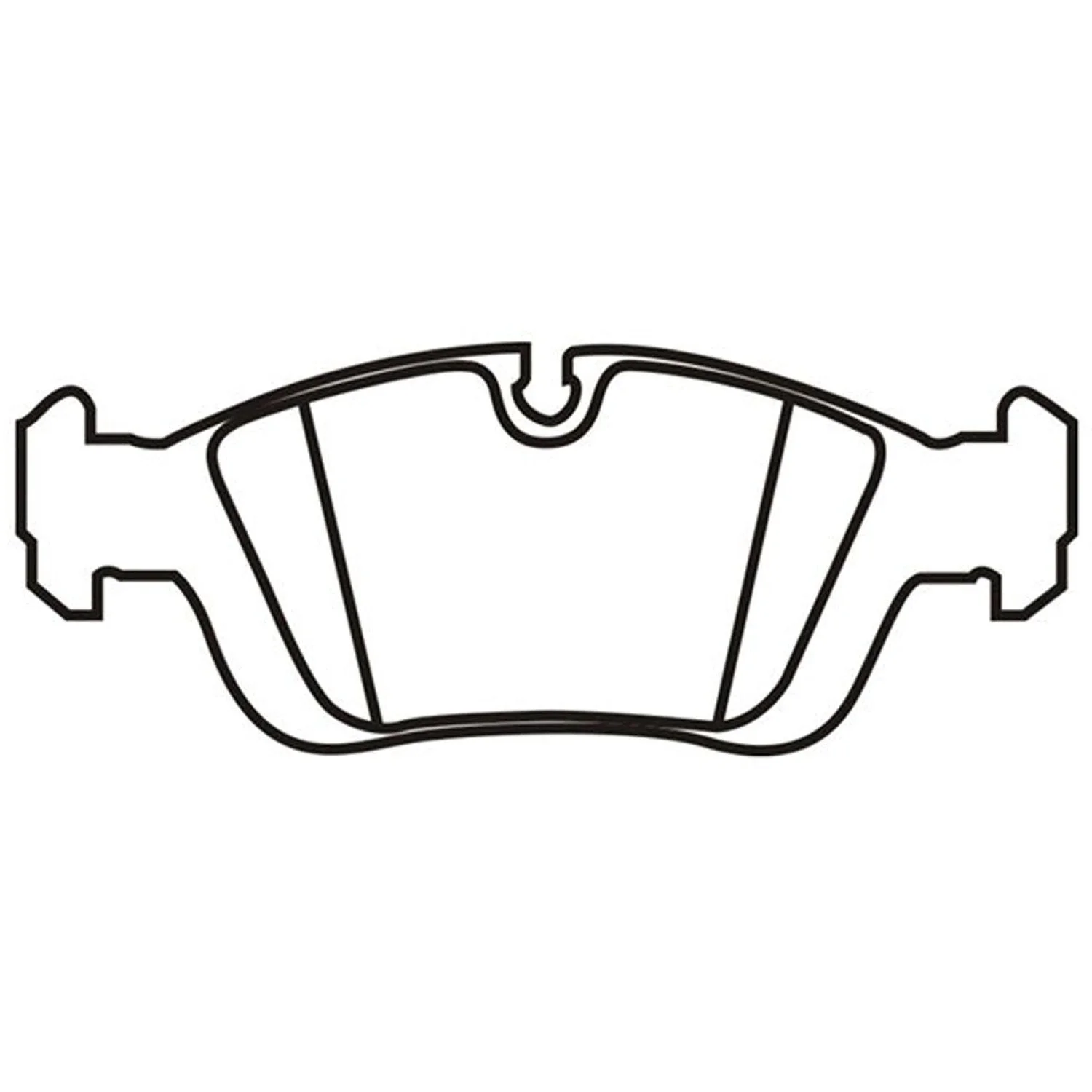 Renault Laguna II BG0 1.6I 16V 2001-2007 Laguna II 2001-2007 Front Brake Pads 41 06 012 37R Nextpart