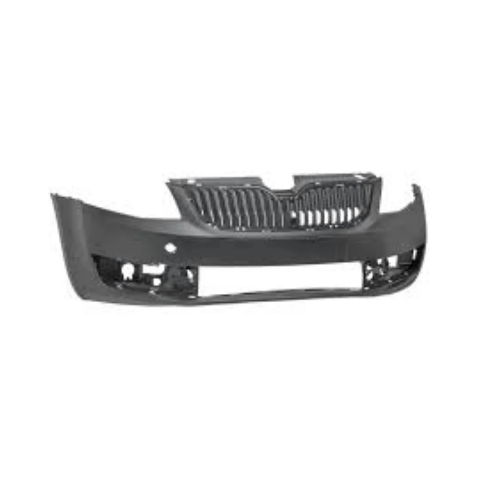 Skoda Octavia 3 2013-2017 Bumper Front Without Sensor Without Headlight Washer Without Chrome Grille 5E0807217S1 Wisco