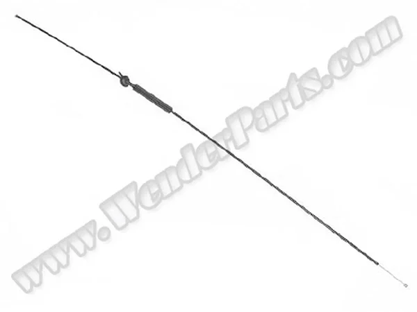 BMW E65 Bonnet Cable Rear 51237197474 Wender