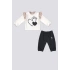 KIZ BEBEK 2 Lİ TAKIM - KREM