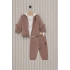 US POLO KIZ BEBEK 3LU TAKIM  - VİZON