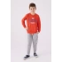 ERKEK GARSON EŞOFMAN TAKIMI - NAR ÇİÇEĞİ