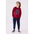 ERKEK ÇOCUK EŞOFMAN TAKIMI - BORDO