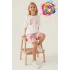 BARBIE KIZ ÇOCUK ŞORT TAKIM - KREM