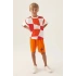 ERKEK ÇOCUK BERMUDA TAKIM - KREM