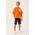 ERKEK ÇOCUK BERMUDA TAKIM - TURUNCU
