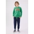 ERKEK ÇOCUK EŞOFMAN TAKIMI - ÇAM YEŞİLİ