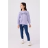 KIZ ÇOCUK EŞOFMAN TAKIM - LİLA