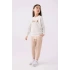 KIZ GARSON EŞOFMAN TAKIMI - PEMBE