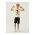 MICKEY MOUSE ERKEK ÇOCUK BERMUDA TAKIM - AÇIK SARI
