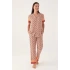PIERRE CARDIN GÖMLEK PİJAMA TAKIM - KREM