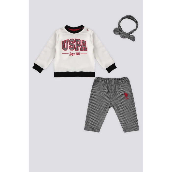 KIZ BEBEK 3 LÜ TAKIM - KREM