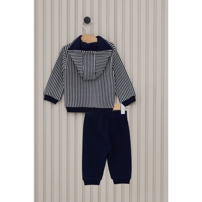 US POLO ERKEK BEBEK 3LU TAKIM - LACİVERT