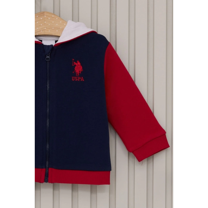 US POLO ERKEK BEBEK 3LU TAKIM - LACİVERT