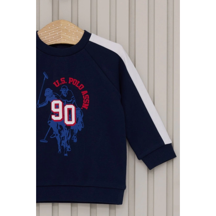 US POLO ERKEK BEBEK 2LI TAKIM - LACİVERT SAX