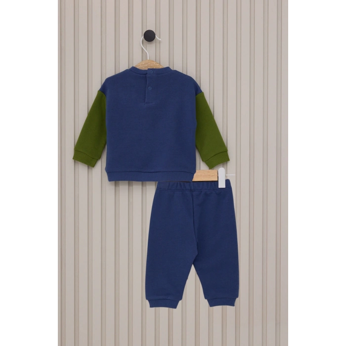 US POLO ERKEK BEBEK 2LI TAKIM - GECE MAVİSİ