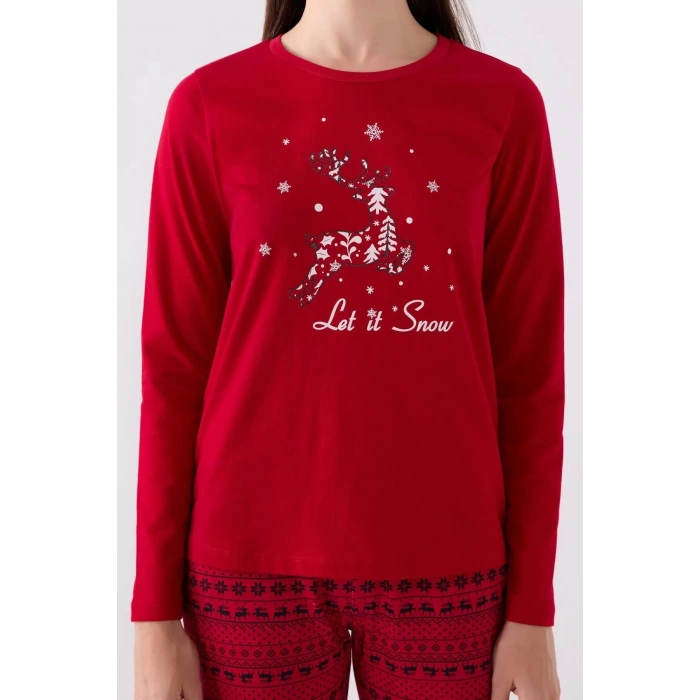 ARNETTA ANNE KIZ İKİLİ TAKIM - KIRMIZI