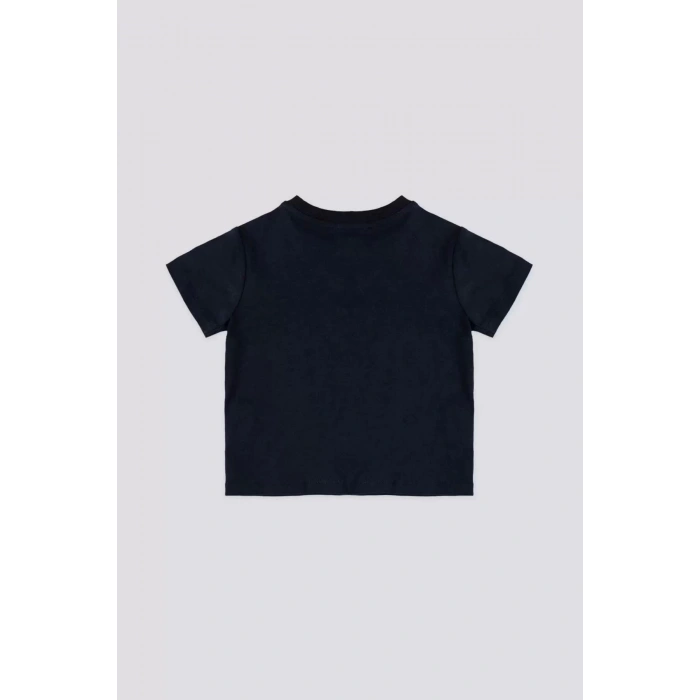 ERKEK BEBEK KISA KOL 2 LI TAKIM - LACİVERT