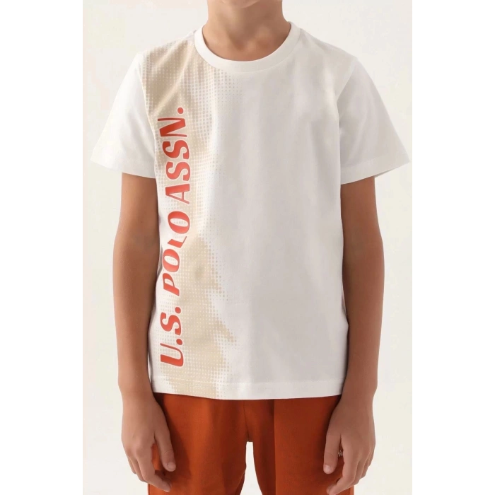 ERKEK GARSON BERMUDA TAKIM - KREM