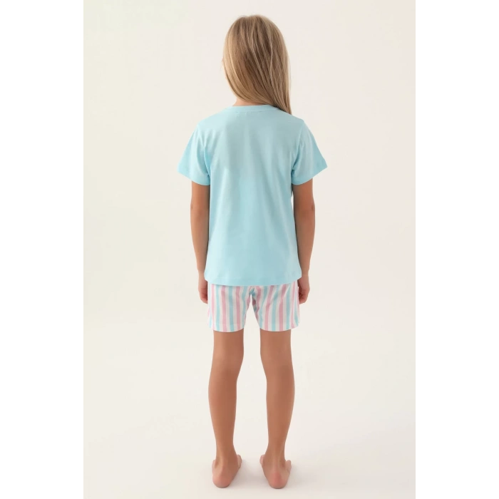 ARNETTA ANNE KIZ ŞORT TAKIM - TOZ PEMBE