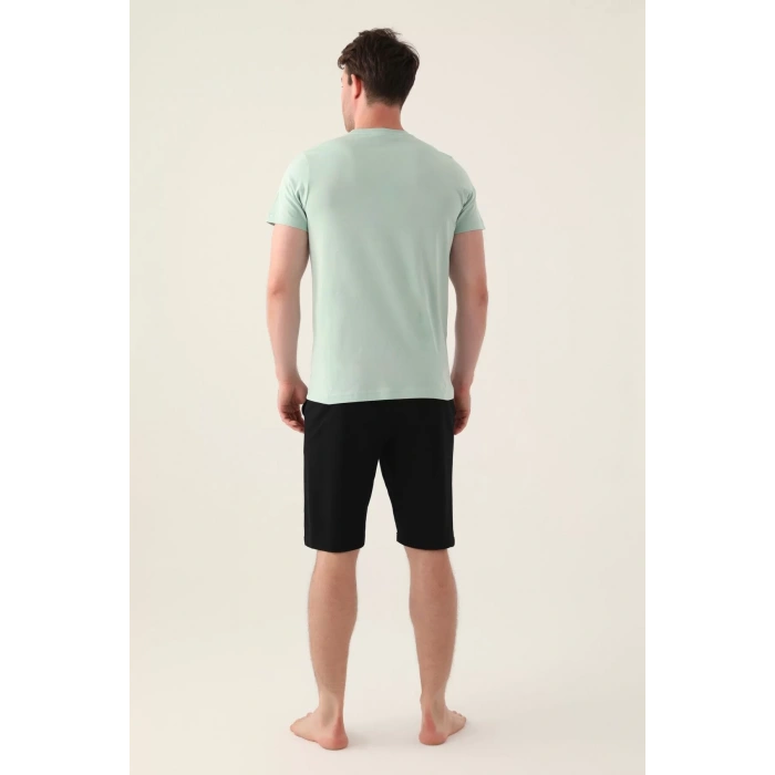 ARNETTA ERKEK BERMUDA TAKIM - SU YEŞİLİ