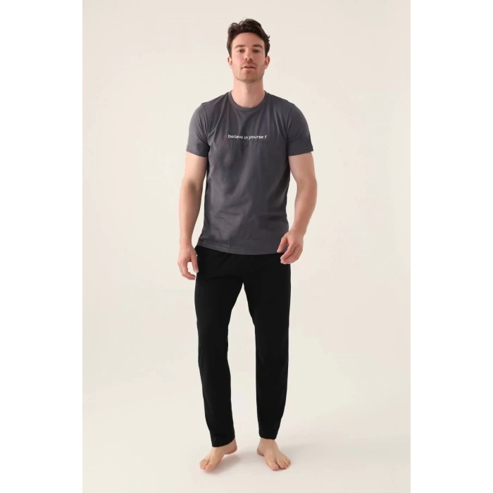 ARNETTA ERKEK İKİLİ TAKIM - FÜME