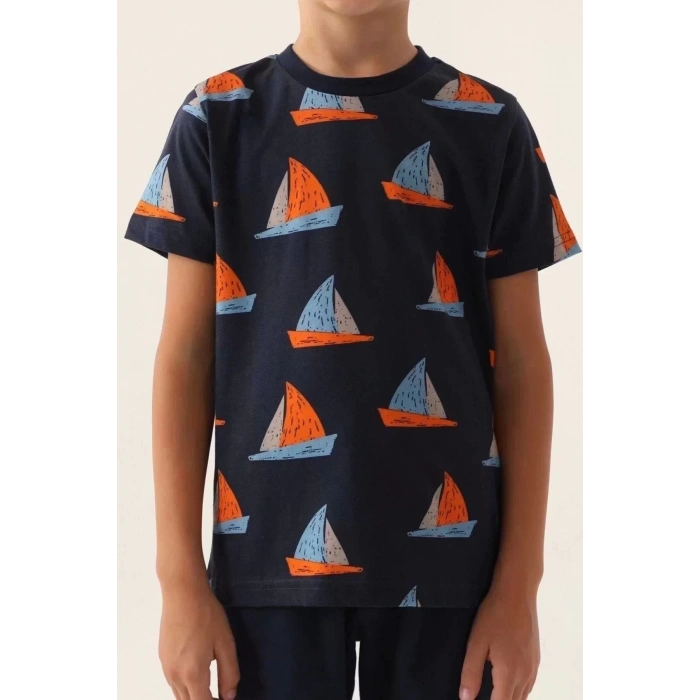 BABA OĞUL BERMUDA TAKIM - KREM