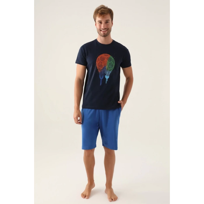 BABA OĞUL BERMUDA TAKIM - LACİVERT