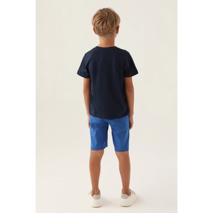 BABA OĞUL BERMUDA TAKIM - LACİVERT