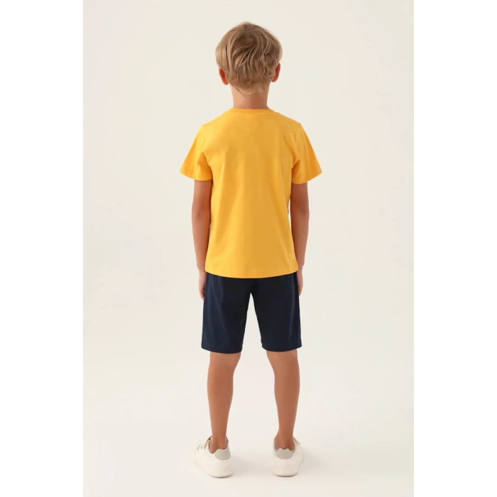 ERKEK ÇOCUK BERMUDA TAKIM - HARDAL