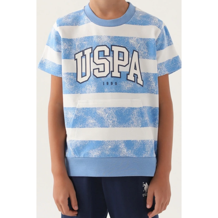 ERKEK ÇOCUK BERMUDA TAKIM - İNDİGO