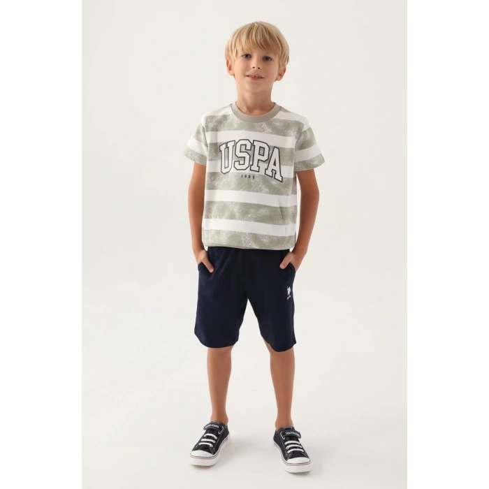 ERKEK ÇOCUK BERMUDA TAKIM - İNDİGO